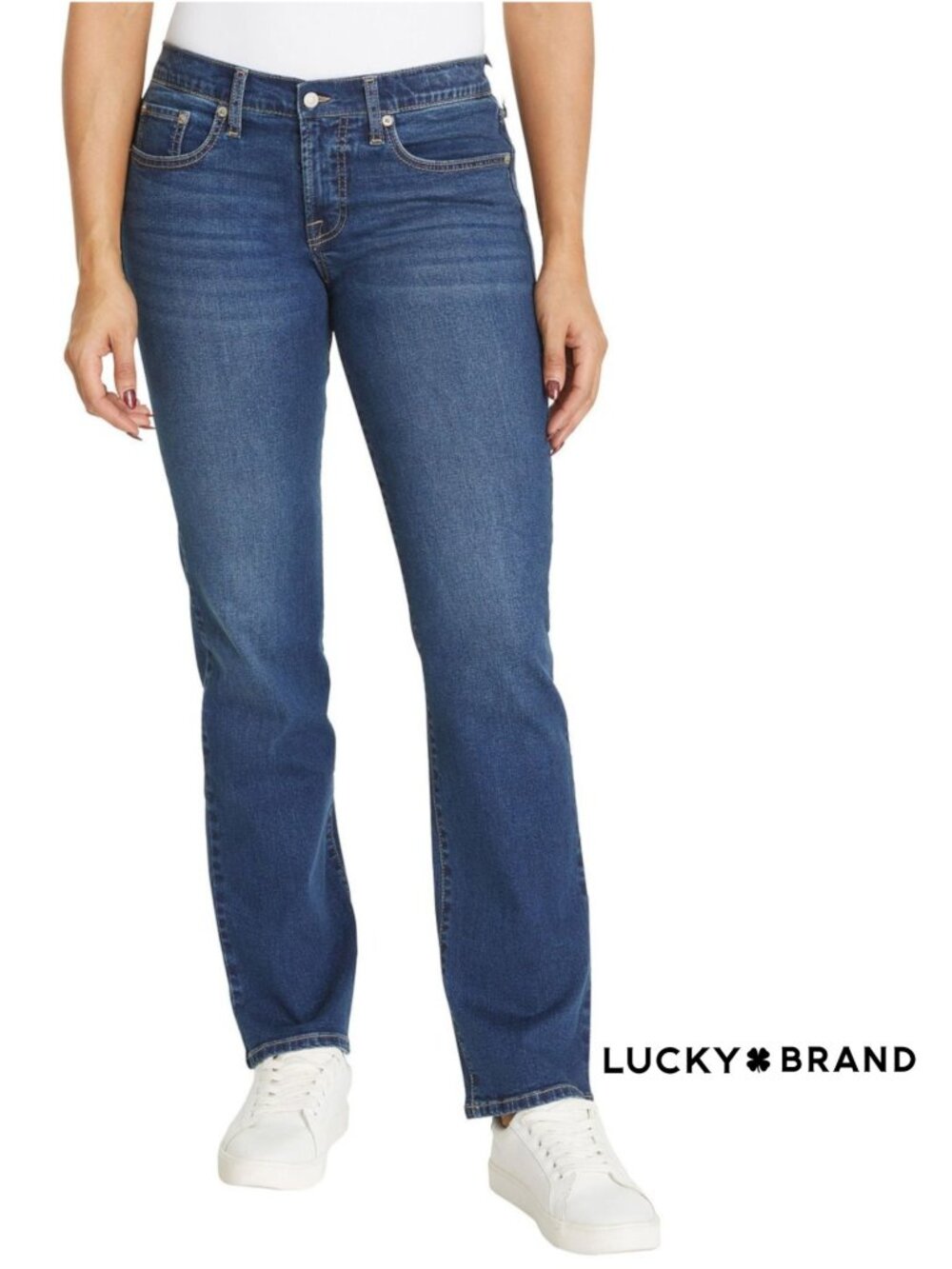 Lucky Brand Mid Rise Straight Women's Jeans Size 12 - NWT